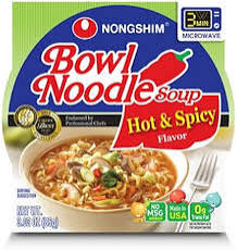 NONGSHIM BOWL SHIN SPICY NOODLE 12/3.03.OZ