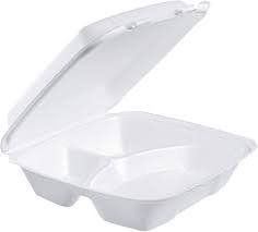 REYMA 9" CONTAINER 3 COMPARMENT 200CT