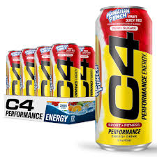 C4 ENERGY 12/16oz PERFORMANCE HAWAIIAN PUNCH