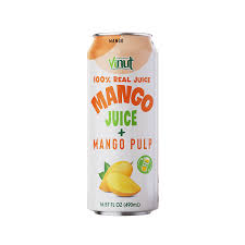 VINUT 100% JUICE W/PULP 24/16.57 MANGO