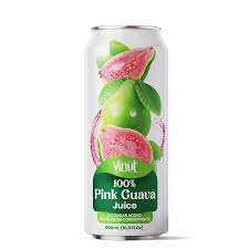 VINUT 100% JUICE W/PULP 24/16.57 PINK GUAVA