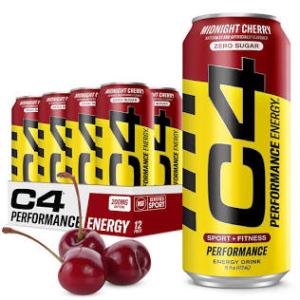 C4 ENERGY 12/16oz PERFORMANCE MIDNIGHT CHERRY