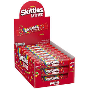 SKITTLES LITTLES TUBES 24/1.9oz