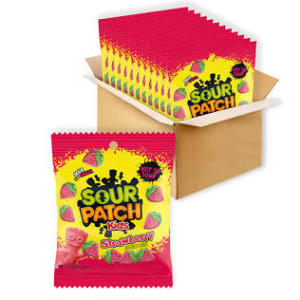 SOUR PATCH KIDS 12/3.6OZ STRAWBERRY