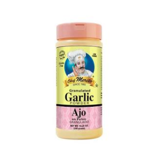 CHEF MERITO GARLIC POWDER 12/10.25 OZ