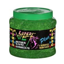 SUPER WET HAIR GEL 35.3OZ (GREEN)