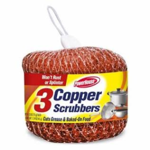 POWER HOUSE COPPER SCRUBBERS 1/3CT