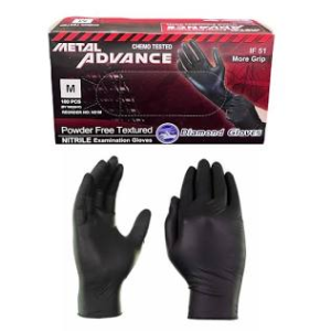 METAL ADVANCE NITRILE GLOVES FREE 10/100CT (LARGE)