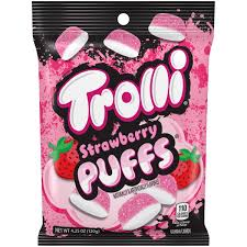 TROLLI STRAWBERRY PUFF 12/4.25OZ