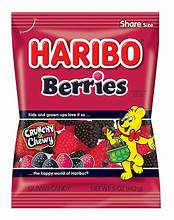 HARIBO GUMMY BERRIES 12/5 OZ