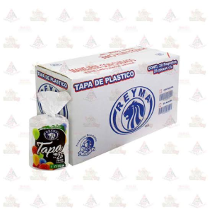 REYMA CLEAR LIDS 1LT-1/2LT 20/25PC