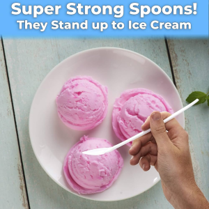 YAHALA LONG ICE CREAM SPOON 100/10 CT