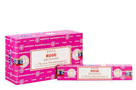 SATYA FRESH ROSE INCENSE 12PC