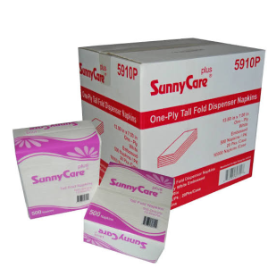 SUNNYCARE TALL FOLD DISPENSER NAPKINS 20/500ct