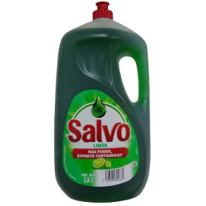 SALVO LEMON DISH SOAP 6/2.6LT