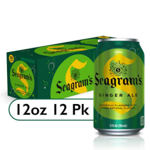 SEAGRAMS GINGER ALE CAN 12/12OZ