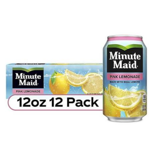 MINUTE PINK LEMONADE CAN 12/12OZ