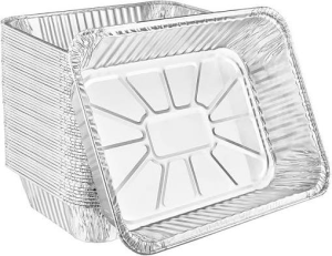 ALUMINUM PAN ROASTER RECTANGULAR 100 CT