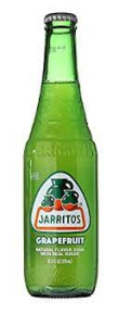 JARRITOS GLASS 24/12.5OZ GRAPEFRUIT