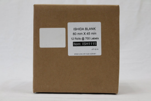 LABEL ISHIDA 60 X 45 BLANK 12/700 #ISH1115