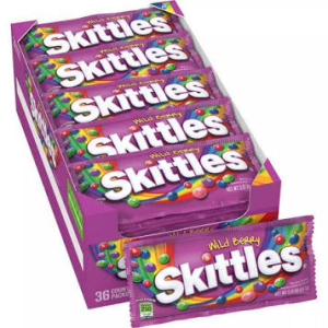 SKITTLES WILD BERRY 36/2.17 OZ