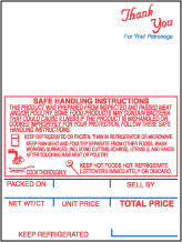 HOBART LABELS SP80 STYLE"J"