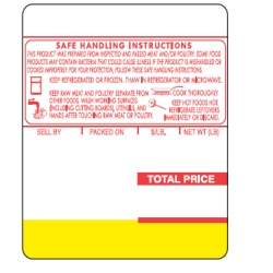 ISHIDA LABELS AC-2000 UPC MID SH (73MM)