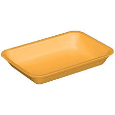 8SH YELLOW MEAT TRAY #500 8SHYELLOW
