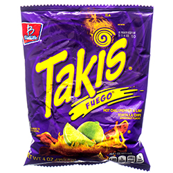 TAKIS FUEGO 20/3.25 OZ