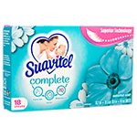 SUAVITEL DRYER SHEETS WATERFALL MIST 15/18CT(98038)