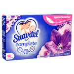 SUAVITEL DRYER SHEETS LAVENDER 15/18CT (98031)