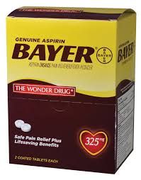 SINGLE BAYER GENUINE ASPIRIN 25ct
