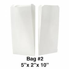 PAPER BAG WHITE #2