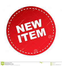 NEW ITEM