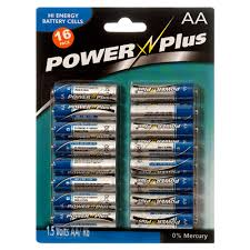 POWER PLUS AA BATTERY16PK