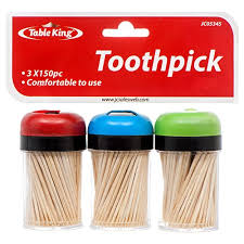 TABLE KING TOOTHPICK 4/150PC