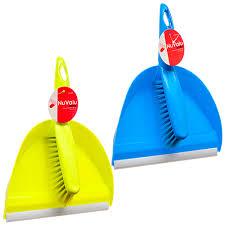 NUVALU DUSTPAN W/BRUSH DELUXE 18CT