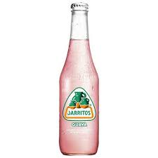 JARRITOS GLASS 24/12.5OZ GUAVA