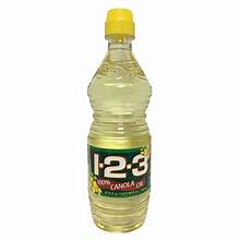 1-2-3 CANOLA OIL 24/16.9 OZ