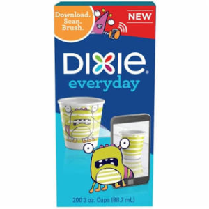 DIXIE EVRYDAY CUPS 12/200CT/3OZ