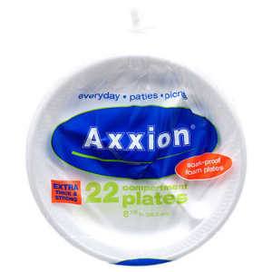 AXXION PLATE DIVIDED 8.75 24/22