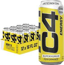 C4 ENERGY 12/16oz PERFORMANCE ARCTIC SNOW CONE