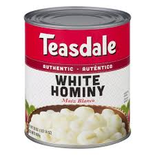 TEASDALE WHITE HOMINY 6 #10