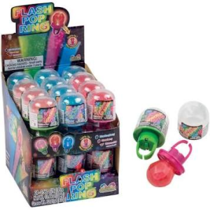 KIDSMANIA FLASH RING POP 24PC