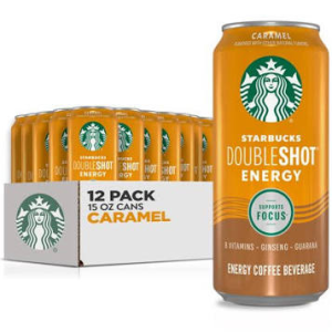 STARBUCKS 12/15oz DOUBLESHOT CARAMEL