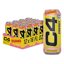 C4 ENERGY 12/16oz PERFORMANCE STARBURST STRAWBERRY