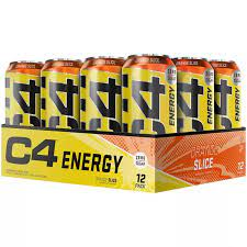 C4 ENERGY 12/16oz PERFORMANCE ORANGE SLICE