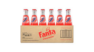 MEXICAN FANTA 24/355.ML STRAWBERRY
